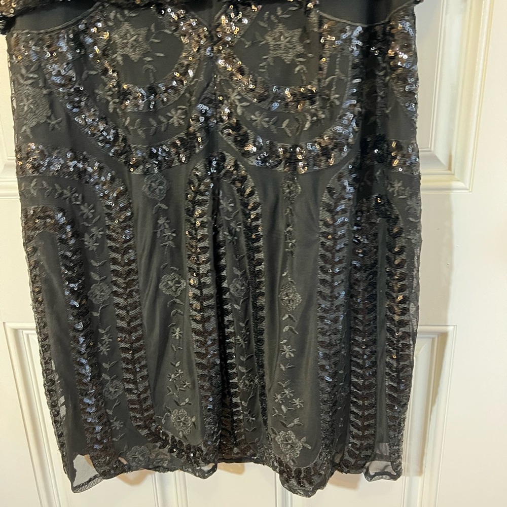 R&M RICHARDS Sequined Lace dress 16W NWT - Picture 7 of 15